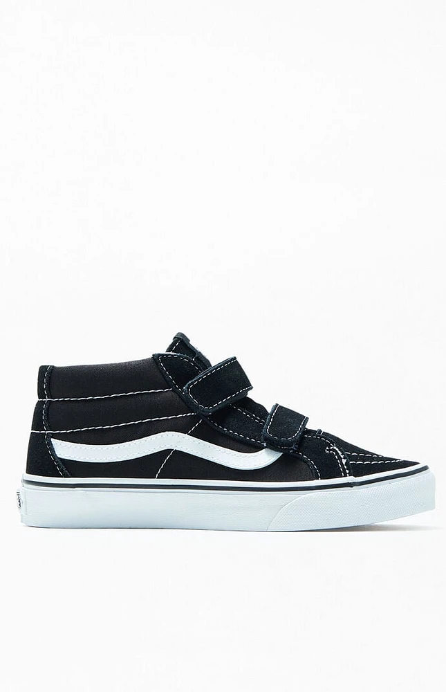 Vans Kids Velcro Sk8 Old Skool Mid Shoes