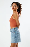 Levi's Icon Woven Minutes Denim Mini Skirt