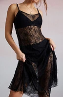 Third Charm Ashtin Lace Midi Dress