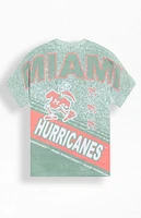 Mitchell & Ness NCAA Miami Hurricanes Playmaker T-Shirt