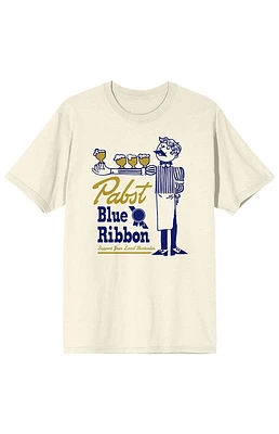 Pabst Blue Ribbon Bartender T-Shirt