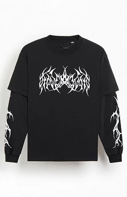Pacsun Cyber 2fer Long Sleeve T-Shirt