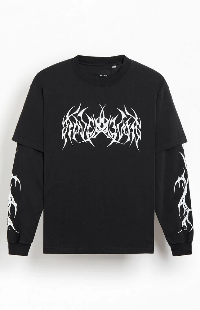 PacSun Cyber 2fer Long Sleeve T-Shirt