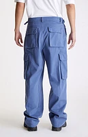RC Outdoor Supply Blue Cotton Baggy Cargo Pants