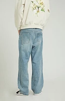 Pacsun Medium Indigo Pieced Baggy Jeans