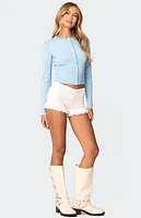 Edikted Alaina Button Front Cardigan