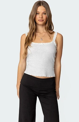 Edikted Teagan Ribbed Tank Top