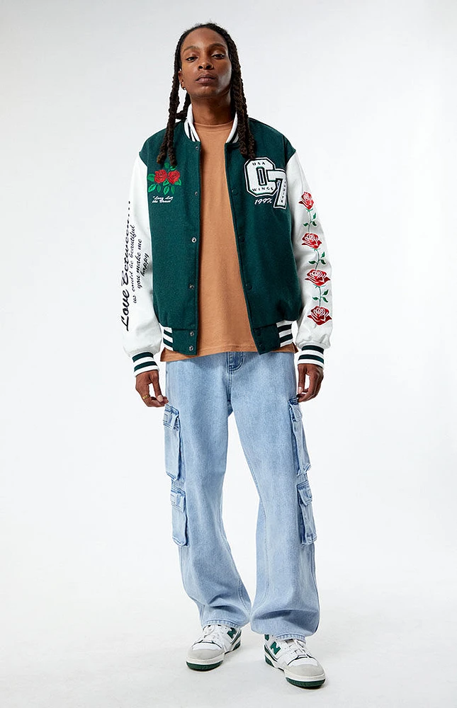 PacSun Saint Storm Varsity Jacket