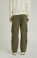 Pacsun Olive Ripstop Baggy Cargo Pants