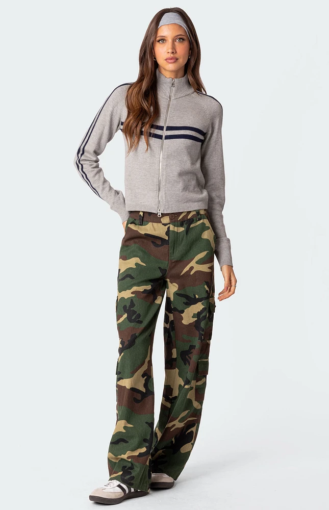 Carli Camo Cargo Pants