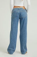 PacSun Dark Indigo Low Rise Girlfriend Jeans