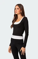 Edikted Harriet Layered Top