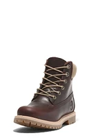 Timberland Women's Burgundy Premium 6inch Waterproof Lace-Up Boots