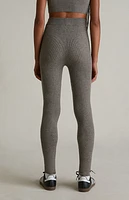 Fear of God Essentials Women's Homestead Heather High Power Ribbed Knit Leggings