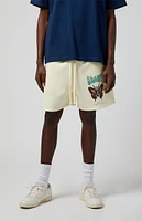 PacSun Harmony Edge Fleece Volley Sweat Shorts