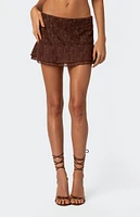 Edikted Lyra Lace Mini Skirt