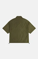 WeSC America Inc Olive Open Wind Nylon Shirt