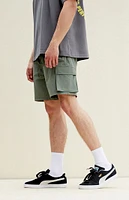 PacSun Green Cargo Shorts