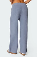 Edikted Kris Ribbed Knit Sweatpants