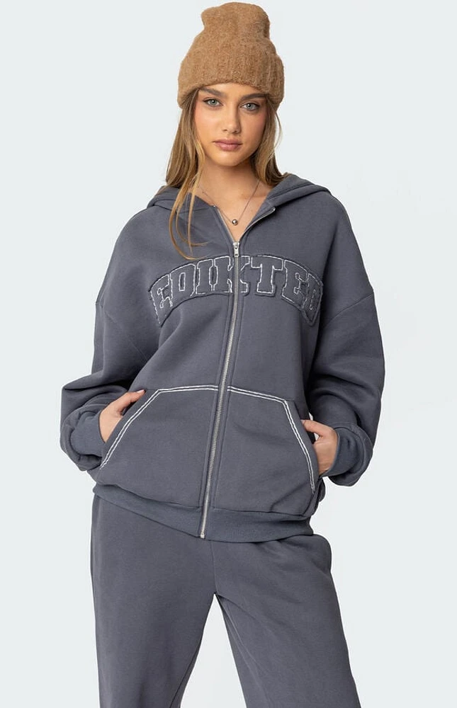 Edikted Forever Oversized Hoodie