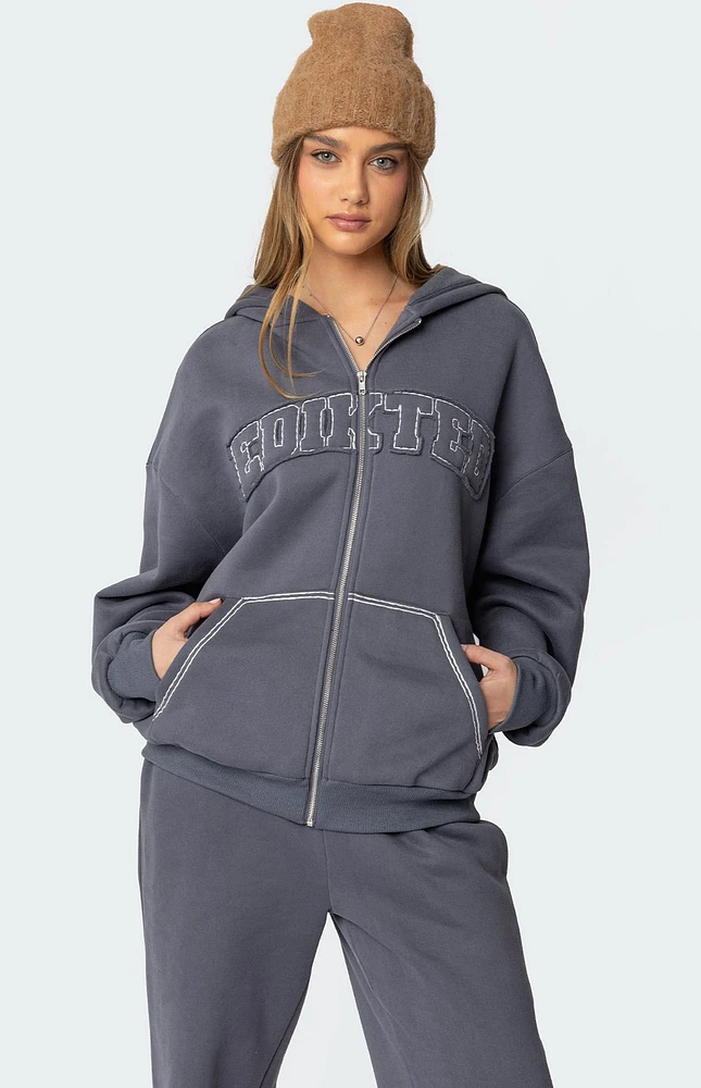 Edikted Forever Oversized Hoodie