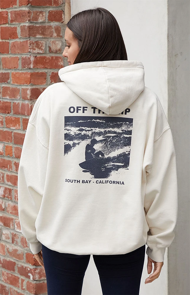 John Galt White South Bay Hoodie