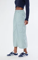 PacSun Bungee Cargo Midi Skirt