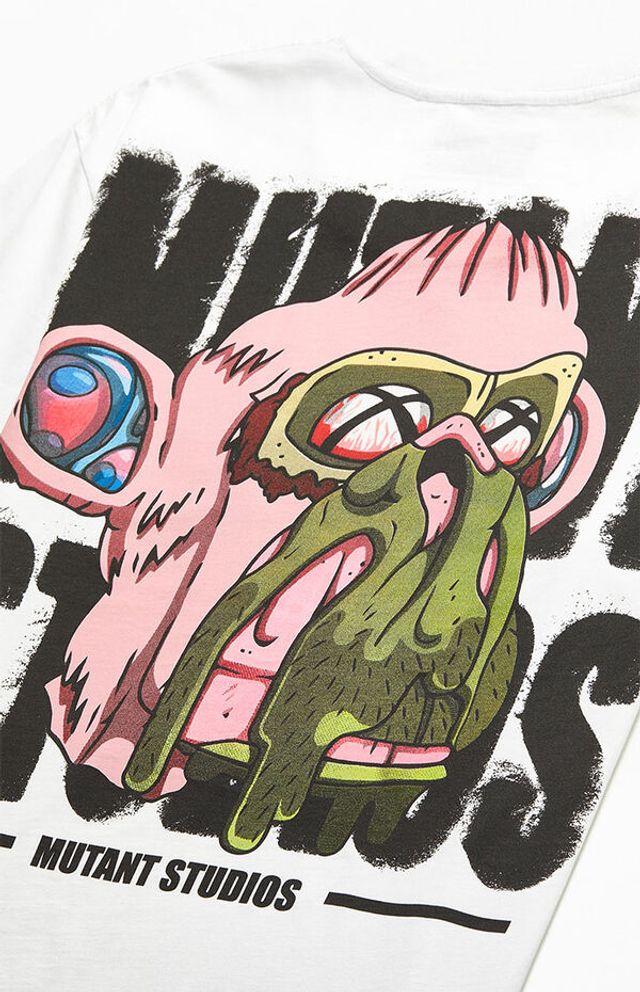 PacSun Mens Messy Paint Splatter Graphic T-Shirt New S, M, L, XL