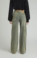 PacSun Jessie High Waisted Baggy Carpenter Pants