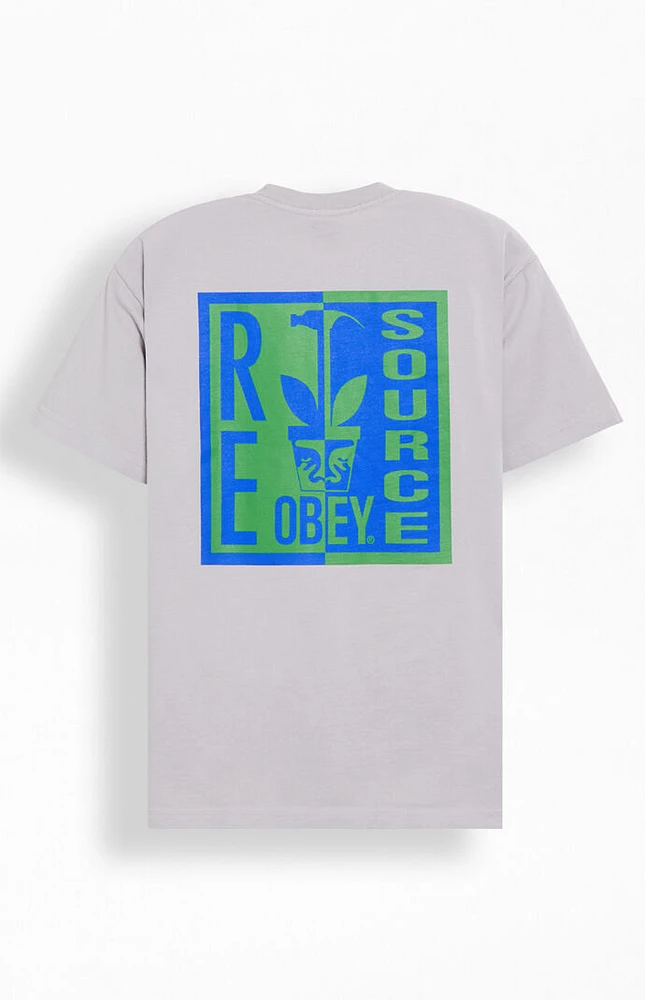 Obey Re Source Heavyweight T-Shirt