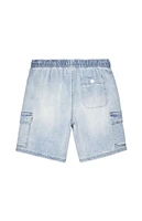 WeSC America Inc Light Blue Utility Cargo Shorts