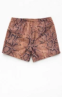 Pacsun Rattlesnake AOP 4.5" Swim Trunks