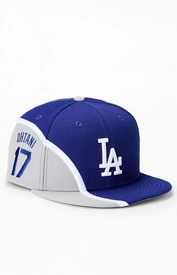 New Era LA Dodgers Ohtani 17 Side Stripe 9FIFTY Snapback Hat