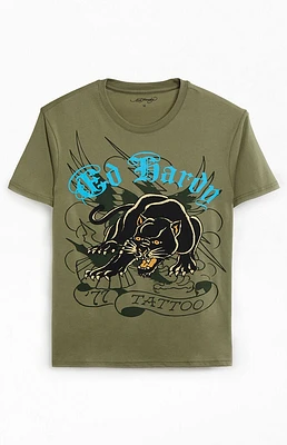 Ed Hardy Crouching Panther T-Shirt