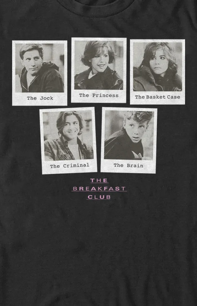 Breakfast Club Polaroids T-Shirt