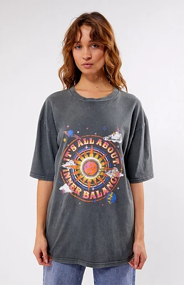 Daisy Street Inner Balance Washed Oversized T-Shirt