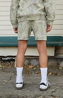 PacSun Kids Camo Embroidered Sweat Shorts