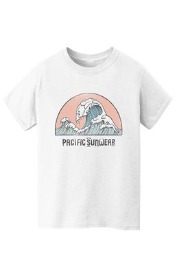 Kids Pacific Sunwear Wave Logo T-Shirt