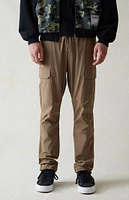 PacSun Brown Performance Athletic Slim Cargo Pants