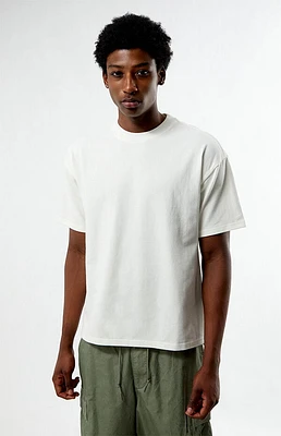 Pacsun Cream Textured T-Shirt