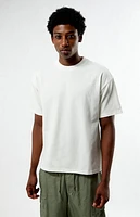 Pacsun Cream Textured T-Shirt