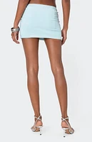 Edikted Vega Mesh Mini Skirt