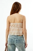 Your Favorite Plaid Babydoll Top