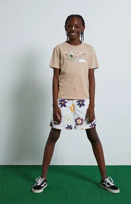 PacSun Kids Multi Floral Boardshorts