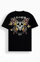 Riot Society Skull Butterfly T-Shirt