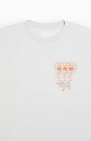 Hurley Skulls And Flowers T-Shirt