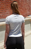 John Galt Silver Ashley Basic T-Shirt