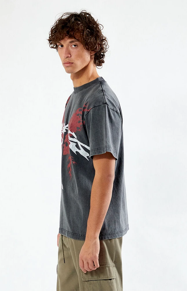 PacSun Chaos Wings Vintage Oversized T-Shirt