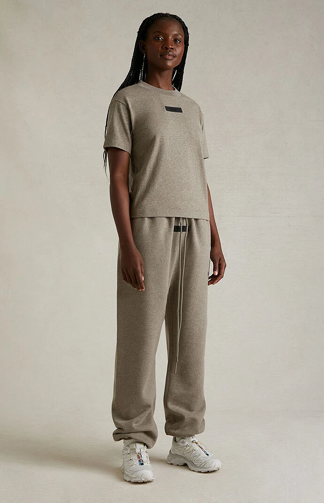 Fear of God Essentials Women's Heather Grey Sweatpants