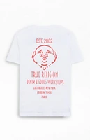 True Religion Raised Buddha Paint T-Shirt